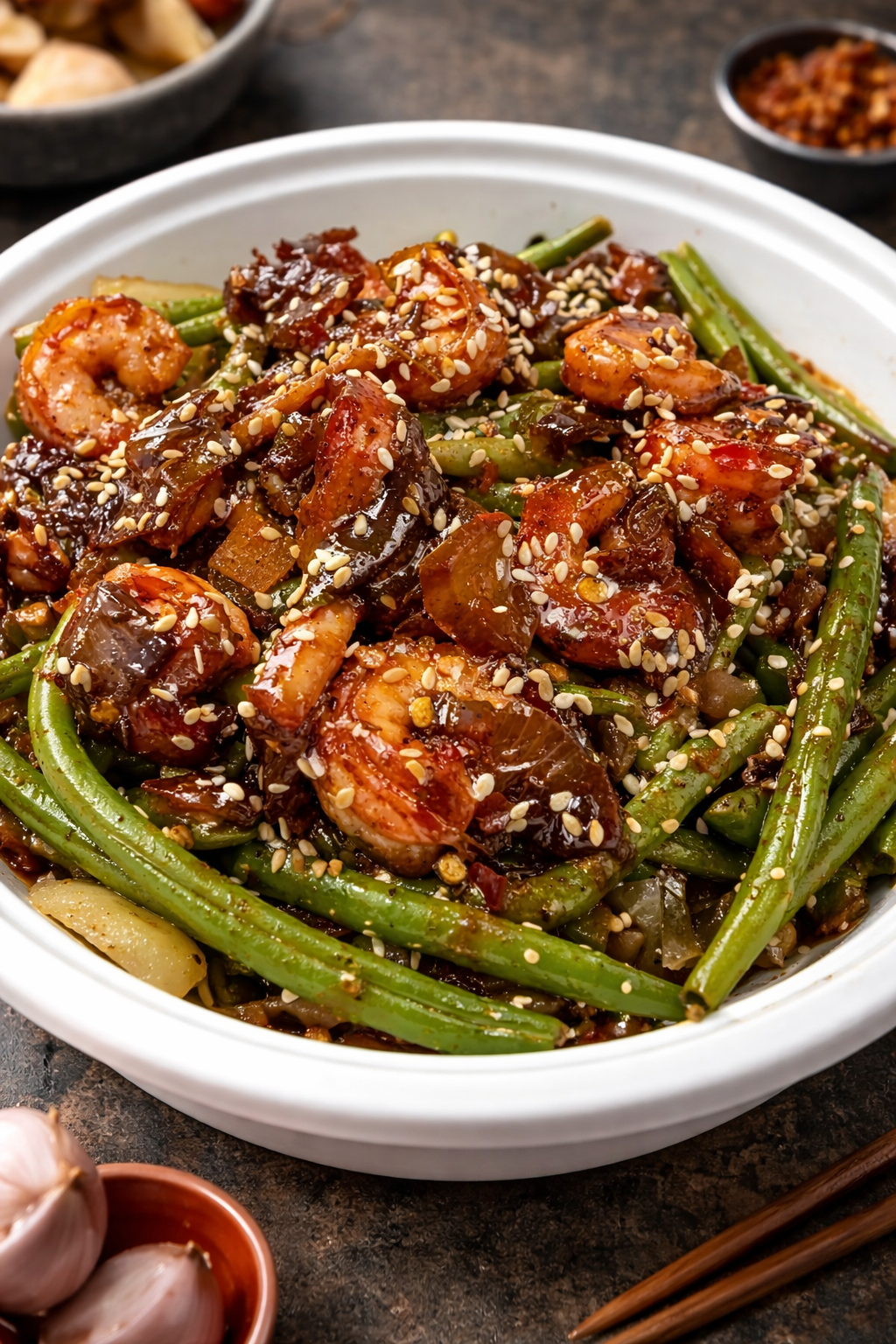 Honey Teriyaki Shrimp